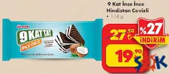 ÜLKER 9 KAT TAT İNCE İNCE HİNDİSTAN CEVİZLİ GOFRET 114 G